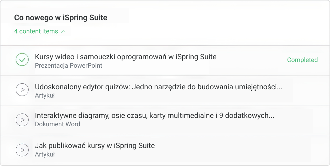 Co nowego znajduje się w e-kursie iSpring Suite